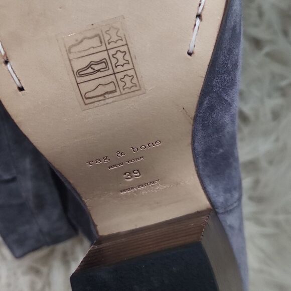 New rag and bone ankle suede boots - Picture 3 of 4